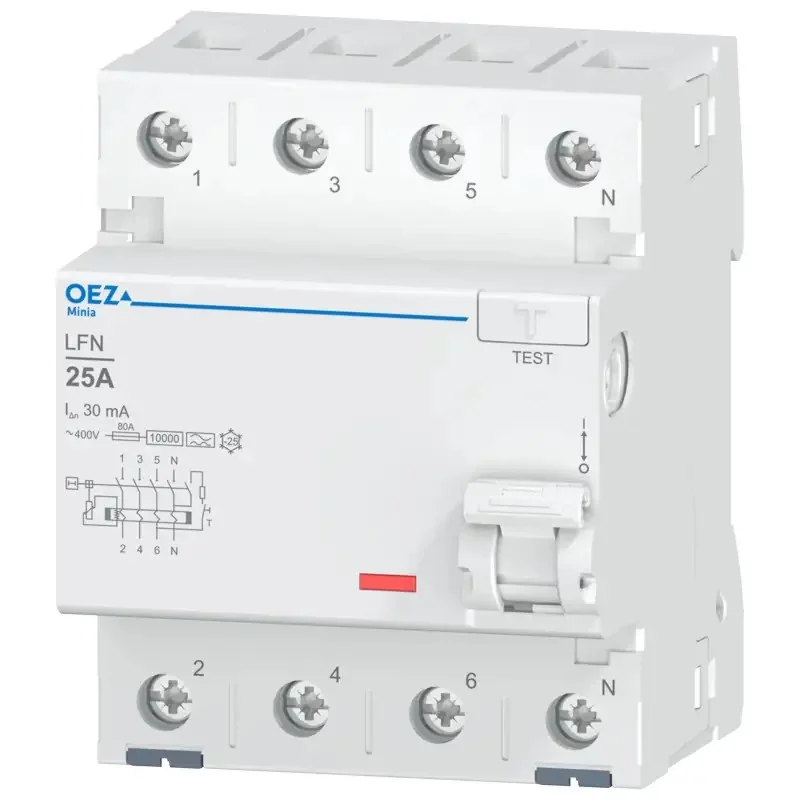 Prúdový chránič LFN-25-4-030A - OEZ:42451 Prúdový chránič LFN-25-4-030A - OEZ:42451