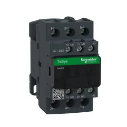 stýkač 3P(3Z) 32A AC-3 440V-pomocné kontakty 1Z+1V- cievka 24V 50Hz LC1D32B7 - LC1D32B7