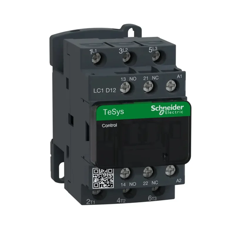 stýkač 3P(3Z) 12A AC-3 440V-pomocné kontakty 1Z+1V- cievka 230V 50Hz LC1D12P7 - LC1D12P7