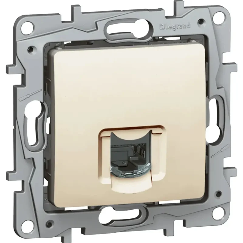 NILOÉ ZÁSUVKA RJ45 CAT.6 STP BÉŽOVÁ - 664875