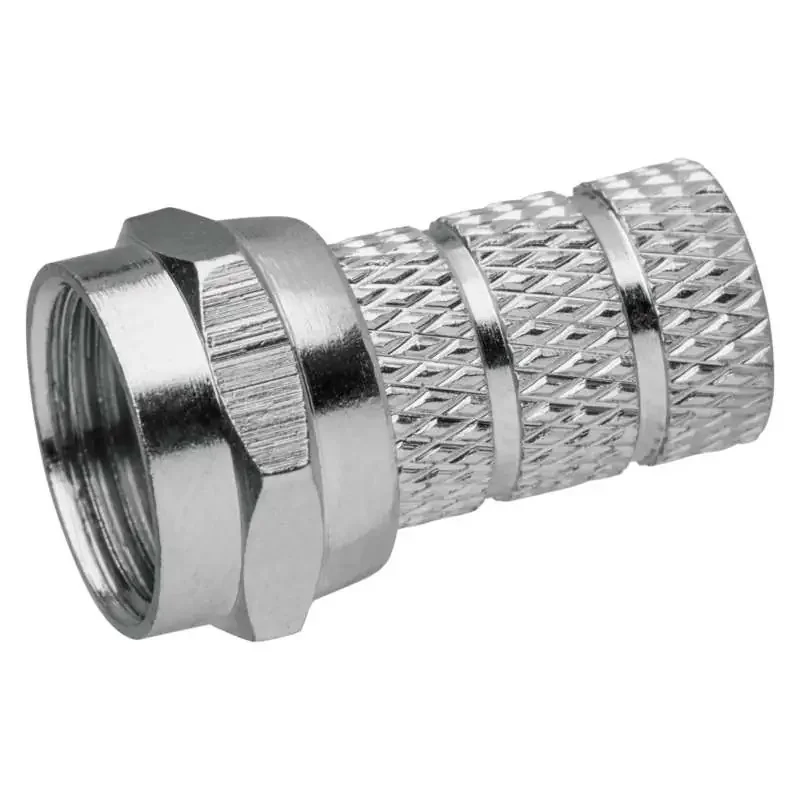 Konektor F vidlica pre koaxiálny kábel CB500, 10 ks - 1807100400 Konektor F vidlica pre koaxiálny kábel CB500, 10 ks - 1807100400