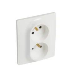 NILOÉ ZÁSUVKA 2X2P+T 16A BIELA - 764533