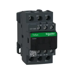 stýkač 3P(3Z) 25A AC-3 440V-pomocné kontakty 1Z+1V- cievka 230V 50Hz LC1D25P7 - LC1D25P7