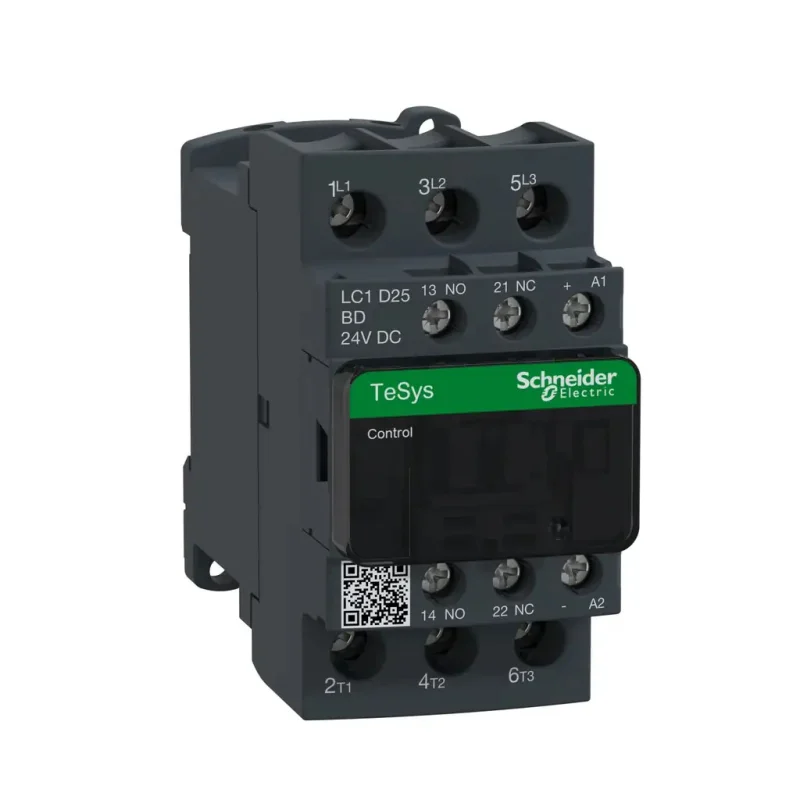 stýkač 3P(3Z) 25A AC-3 440V-pomocné kontakty 1Z+1V- cievka 24V DC LC1D25BD - LC1D25BD