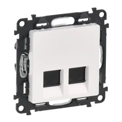 VALENA LIFE ZÁSUVKA 2X RJ45 CAT.6 UTP BIELA - 753143
