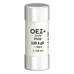 Poistková vložka PV22 125A gG - OEZ:18271