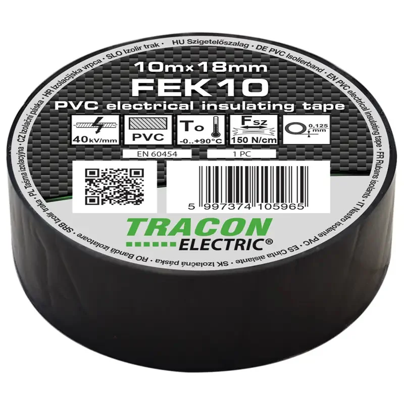 Izolačná páska, čierna - FEK10