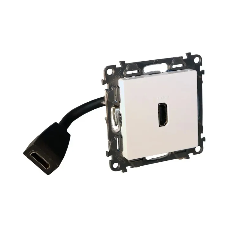 VALL PREDKONEKTOROVANÁ ZÁSUVKA HDMI V1.4 BIELA - 753175