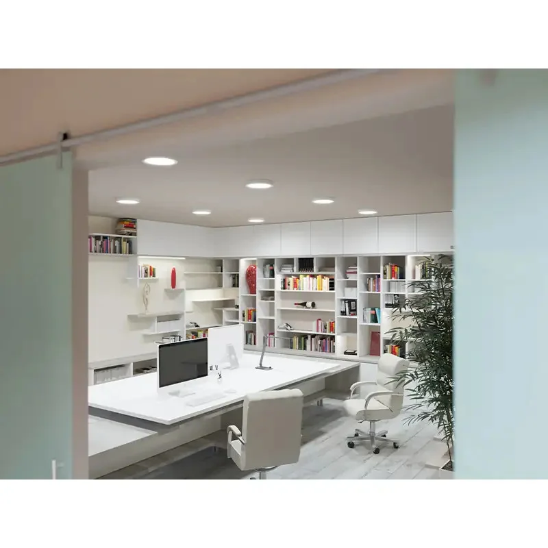 Hranaté podstropné LED svietidlo DOWNLIGHT CCT SQUARE6W, biele