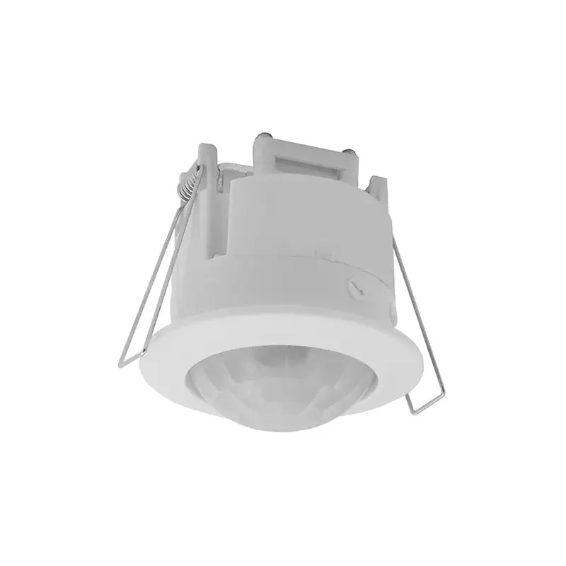 PANLUX SENSOR PIR – zapustiteľný stropný pohybový senzor 360°, biela