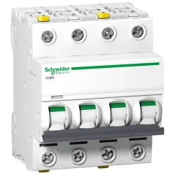modulárny istič iC60N - 4P - 63A - char. D A9F05463 - A9F05463
