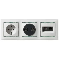 VALENA ZÁSUVKA RJ45/RJ11 BÉŽOVÁ - 774180