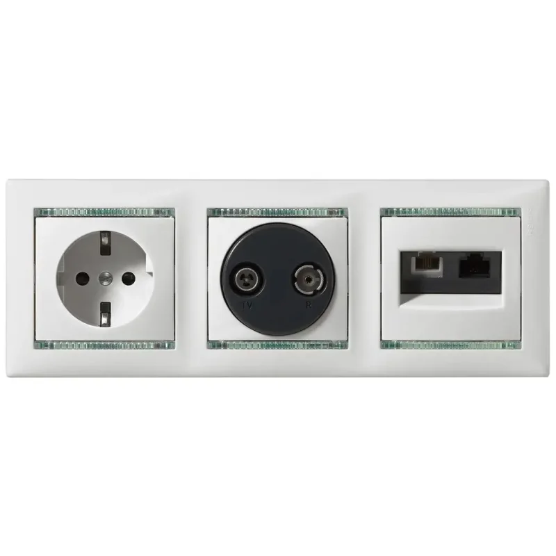 VALENA ZÁSUVKA RJ45/RJ11 BÉŽOVÁ - 774180