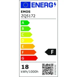 LED žiarovka Classic A67 17,6W E27 studená biela - 1525733108