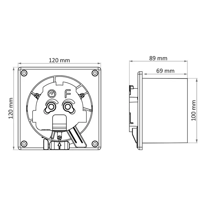 Ventilátor axiálny - 2252060