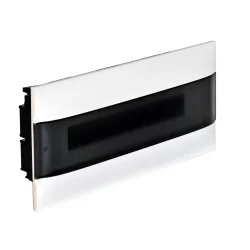 ROZVODNICA ZAPUSTENÁ PRACTIBOX S - 1X22MOD DYMOVÉ DVIERKA PE+N SVORKOVNICA - 137155