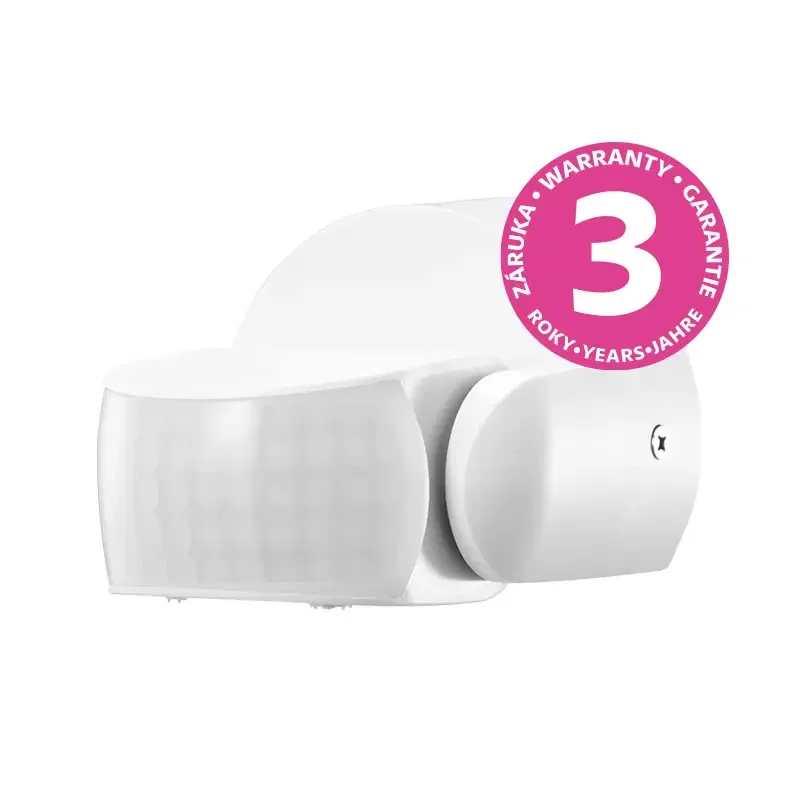 PANLUX SENSOR PIR pohybový senzor 180° | biely