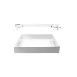 RÁM na povrchovú montáž LED svietidla DOWNLIGHT CCT SQUARE 18W a 24W, biely