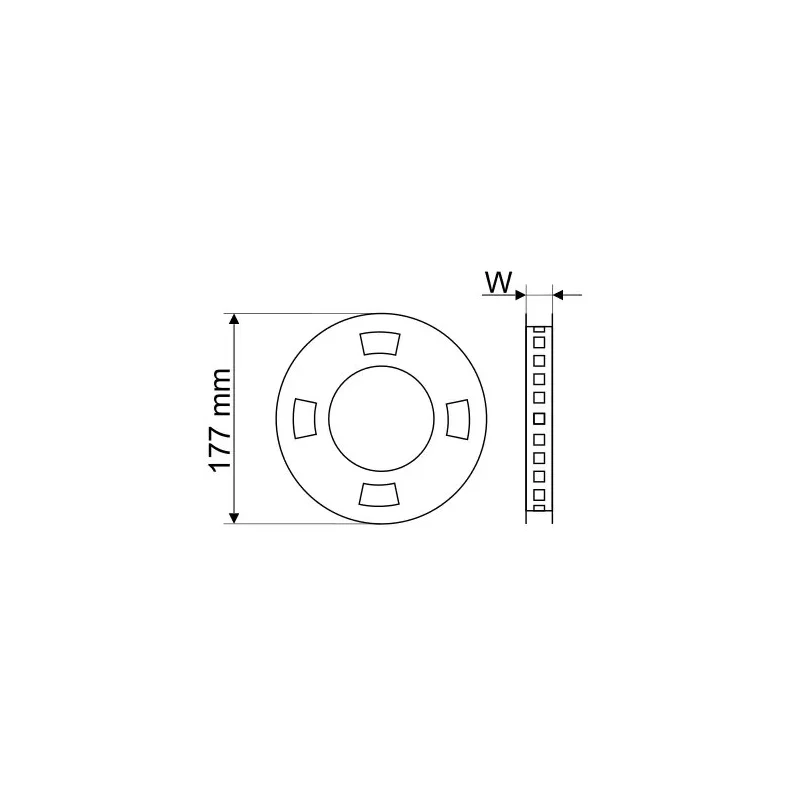 LED pás, vnútorný - LED-SZ-96-WW LED pás, vnútorný - LED-SZ-96-WW