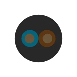 CGSG 2x1,5 (H05RR-F 300/500V 2x1,5)