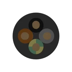 CGSG 4x0,75 (H05RR-F 300/500V 4G0,75)