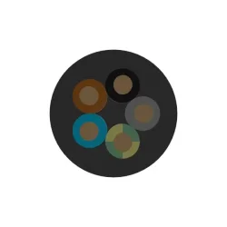 CGSG 5x1,5 (H05RR-F 300/500V 5G1,5)