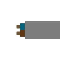 H05VV-F 2x2,5 (2x2,5) 300/500V CPR E biela (CYSY)