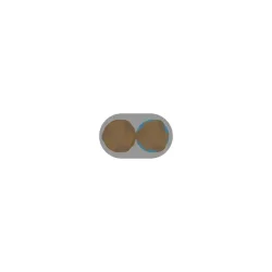 H03VVH2-F 2X1,5 300/300V biela (OMYP)