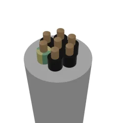 H05VV-F 7G1,5 (7x1,5) 300/500V CPR E (CYSY)