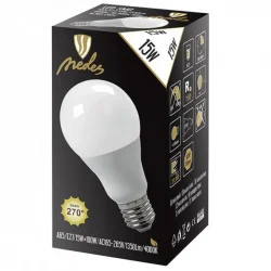 ZLS525 - LED žiarovka 13,5W - A65 / E27 / SMD / 4000K - ZLS525