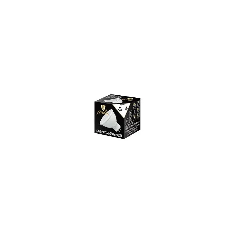 ZLS323 - LED žiarovka 5W - GU5,3 / MR16 / SMD / 4000K - ZLS323