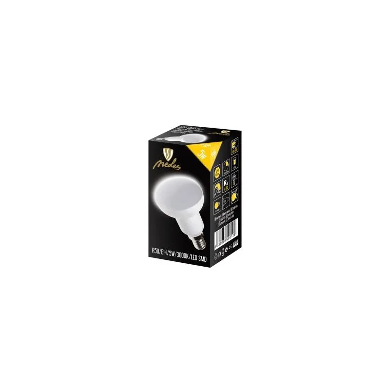 ZLS213 - LED žiarovka 5W - R50 / E14 / SMD / 3000K - ZLS213 ZLS213 - LED žiarovka 5W - R50 / E14 / SMD / 3000K - ZLS213