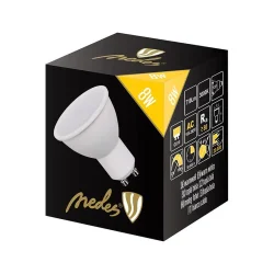 ZLS118 - LED žiarovka 8W - GU10 / SMD / 3000K - ZLS118
