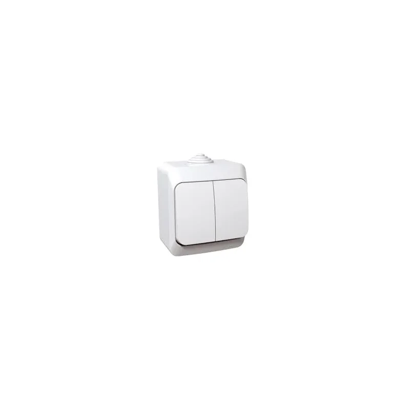 Prepínač sériový (5), Cedar Plus, IP44, Biela WDE000550 - WDE000550