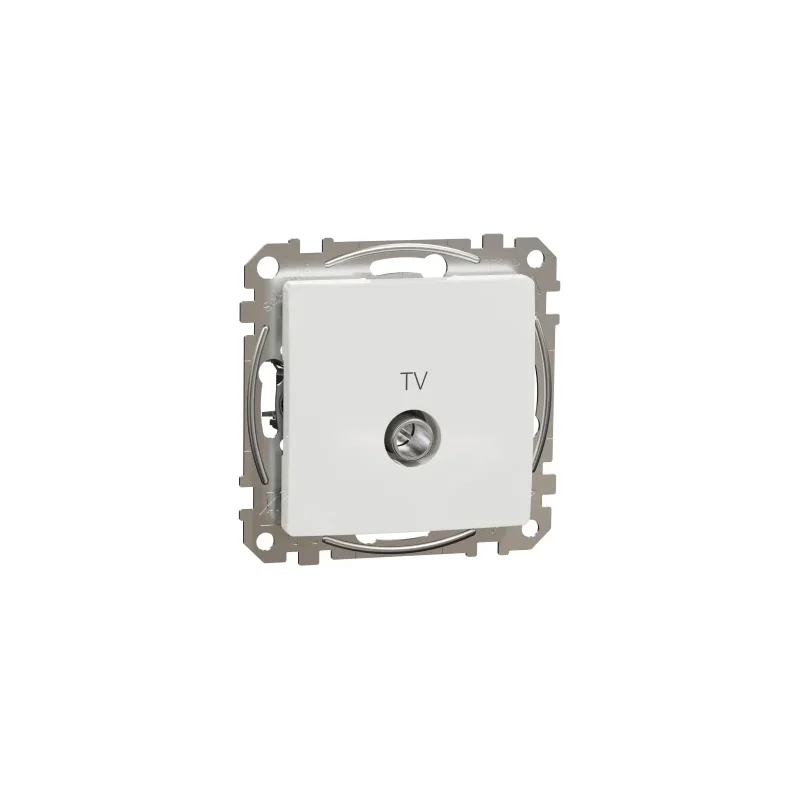 TV zásuvka koncová, Sedna D/E, 4db, Biela SDD111471 - SDD111471