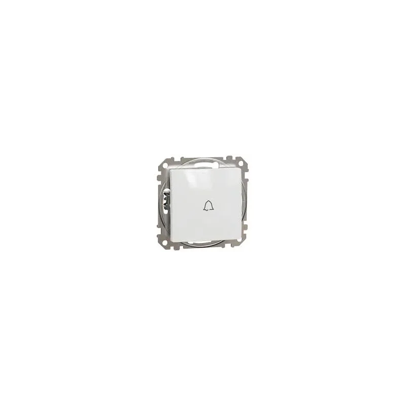 Tlačidlo 1/0 "zvonček", Sedna D/E, Biela SDD111131 - SDD111131