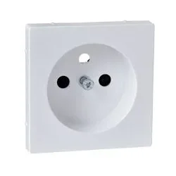 Merten - System M - kryt pre zásuvku 1x2P+PE s clonkami - active white MTN2530-0325 - MTN2530-0325