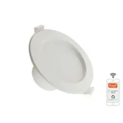 LDL164W - LED svietidlo WIFI 10W / IP44 / 3000K - 6500K / WH - LDL164W