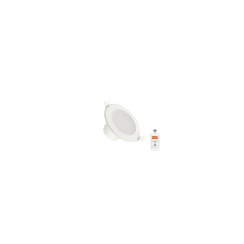 LDL163W - LED svietidlo WIFI 7W / IP44 / 3000K - 6500K / WH - LDL163W