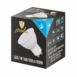 ZLS107 - LED žiarovka 7W - GU10 / SMD / 6500K - ZLS107
