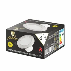 LDL153/S - LED svietidlo 7W / IP44 / DR01 / SMD / 4000K / SI - LDL153/S