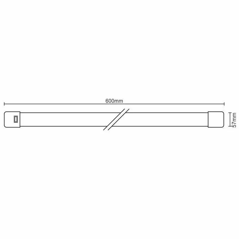 LNL122/1 - LED svietidlo 18W / IP40 WTL / 1 / 600 / 2835 / 4000K - LNL122/1