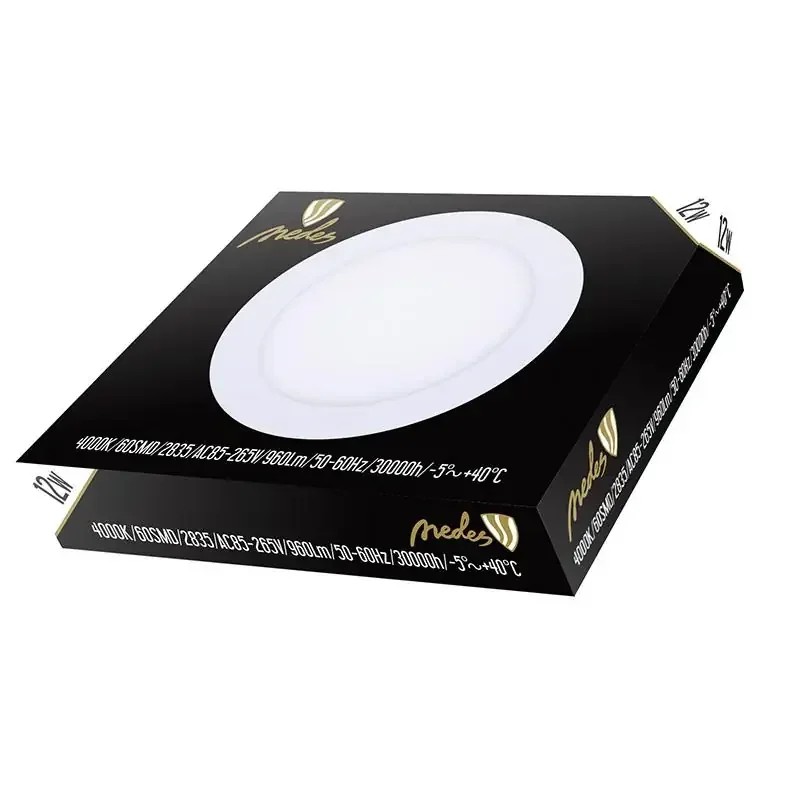 LPL123 - LED panel 12W / PR / SMD / 4000K / WH - LPL123 LPL123 - LED panel 12W / PR / SMD / 4000K / WH - LPL123
