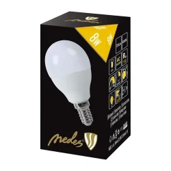 ZLS814 - LED žiarovka 8W - G45 / E14 / SMD / 3000K - ZLS814
