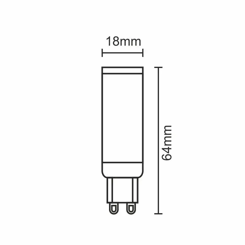 ZLS616C - LED žiarovka 7W - G9 / SMD / 2800K - ZLS616C