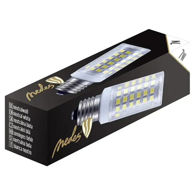 ZLS023C - LED žiarovka 7W - E14 / SMD / 4000K - ZLS023C
