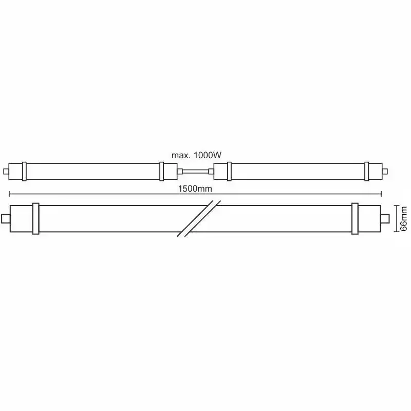 LNL325/3 - LED nadpájacie svietidlo 50W / IP65 / 1500 / 2835 / 4000K - LNL325/3 LNL325/3 - LED nadpájacie svietidlo 50W / IP65 / 1500 / 2835 / 4000K - LNL325/3