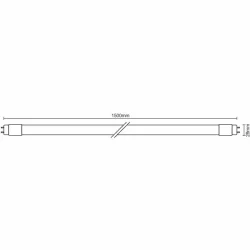 TLS223/25 - LED trubica 22W - T8 / 1500mm / 4100K, 25ks - TLS223/25