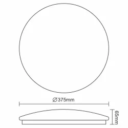 LCL424S - LED svietidlo OPAL 36W / SMD / 4000K - LCL424S
