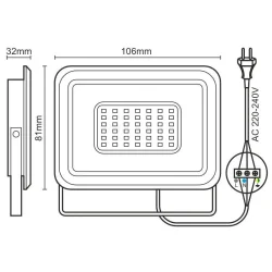 LF0021 - LED reflektor 10W / 4000K - LF0021 LF0021 - LED reflektor 10W / 4000K - LF0021